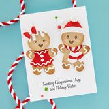 SPELLBINDERS:  Dancin' Christmas Sentiments | Stamp