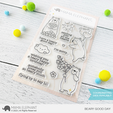 MAMA ELEPHANT:  Beary Good Day | Stamp and Creative Cuts Bundle