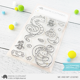 MAMA ELEPHANT:  Me and My Legend | Stamp and Creative Cuts Bundle