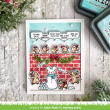 LAWN FAWN: Snowball Fight | Stamp