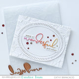 SPELLBINDERS:  Wonderful Script Sentiments | Die