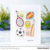 PRETTY PINK POSH:  Sports | Stamp & Die Bundle