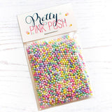 PRETTY PINK POSH:  Shaker Beads | Springtime