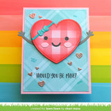 LAWN FAWN: Stitched Happy Heart | Lawn Cuts Die