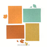 CONCORD & 9 th : Stitched Leaves Card Front | Die