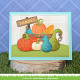 LAWN FAWN: Stitched Pumpkins  | Lawn Cuts Die