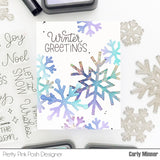 PRETTY PINK POSH: Winter Greetings | Stamp & Die Bundle