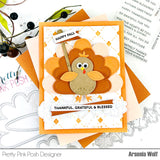 PRETTY PINK POSH: Stitched Turkey | Die