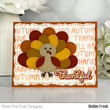 PRETTY PINK POSH: Stitched Turkey | Die