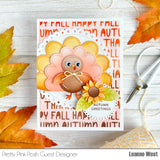 PRETTY PINK POSH:  Fall Words | Stencil