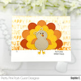 PRETTY PINK POSH: Stitched Turkey | Die