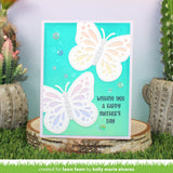 LAWN FAWN: Ta-da!  Diorama!  Butterfly Window Add-On  | Lawn Cuts Die