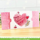 LAWN FAWN: Ta-da!  Diorama!  Heart Window Add-On  | Lawn Cuts Die