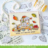 LAWN FAWN: Treat Cart Add-On | Coffee | Stamp