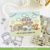 LAWN FAWN: Treat Cart | Stamp & Lawn Cuts Die Bundle