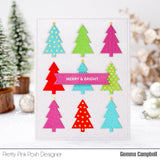 PRETTY PINK POSH:  Sentiment Strips | Christmas | Stamp