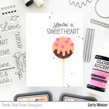 PRETTY PINK POSH: Valentine Greetings | Stamp & Die Bundle