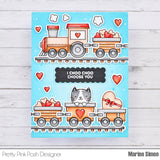 PRETTY PINK POSH:  Valentine Train | Stamp & Die Bundle