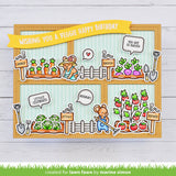 LAWN FAWN: Veggie Happy Add-on | Stamp