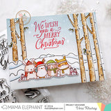 MAMA ELEPHANT: Holiday Block Set | Stamp and Creative Cuts Bundle