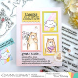 MAMA ELEPHANT: Typed Thank Yous | Stamp