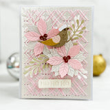 SPELLBINDERS:  Christmas Bird Poinsettia | Die