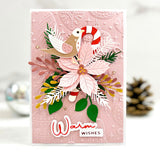 SPELLBINDERS:  Christmas Bird Poinsettia | Die