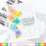 WAFFLE FLOWER: Love Thanks Sentiments | Stamp