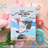 WAFFLE FLOWER: Inquisitive Seagulls | Stamp