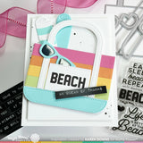 WAFFLE FLOWER: Beach Tote | Combo Stamp & Die