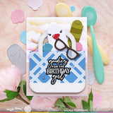 WAFFLE FLOWER: Birthday Wishes | Combo Stamp & Die