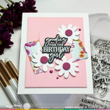 WAFFLE FLOWER: Birthday Wishes | Combo Stamp & Die