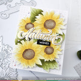 WAFFLE FLOWER: Sunflower Cluster | Combo Die & Stencil