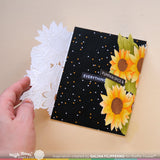 WAFFLE FLOWER: Sunflower Cluster | Combo Die & Stencil