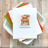 WAFFLE FLOWER: Postage Collage Fall | Stencil