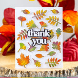 WAFFLE FLOWER:  Print and Script Thank You | Die