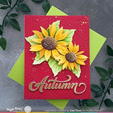 WAFFLE FLOWER:  Autumn Word | Die