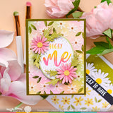 WAFFLE FLOWER: Daisy Background Duo | Stencil