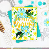 WAFFLE FLOWER: Daisy Background Duo | Stencil