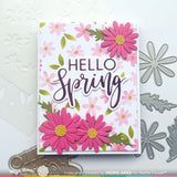 WAFFLE FLOWER: Daisy Background Duo | Stencil