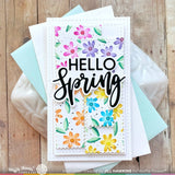 WAFFLE FLOWER: Daisy Background Duo | Stencil