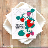 WAFFLE FLOWER: Sweet Lattice Sentiments | Combo Stamp & Die