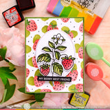 WAFFLE FLOWER: Sweet Strawberry | Combo Stamp & Die