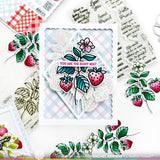 WAFFLE FLOWER: Sweet Strawberry | Combo Stamp & Die