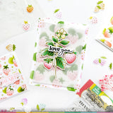 WAFFLE FLOWER: Sweet Strawberry | Combo Stamp & Die