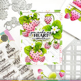 WAFFLE FLOWER: Sweet Lattice Sentiments | Combo Stamp & Die