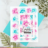 WAFFLE FLOWER: Full Bloom Sentiments | Combo Stamp & Die