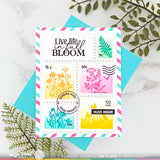 WAFFLE FLOWER: Wild Flower Silhouettes | Stamp