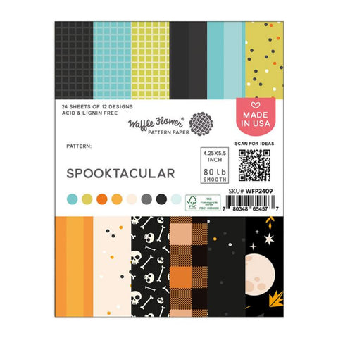 WAFFLE FLOWER: Spooktacular | Paper Pad