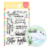 WAFFLE FLOWER: Better Together | Stamp